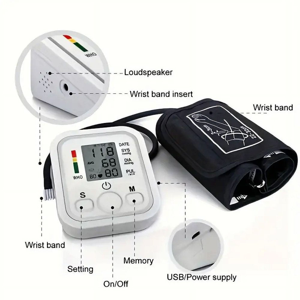 Rechargable Blood Pressure Monitor